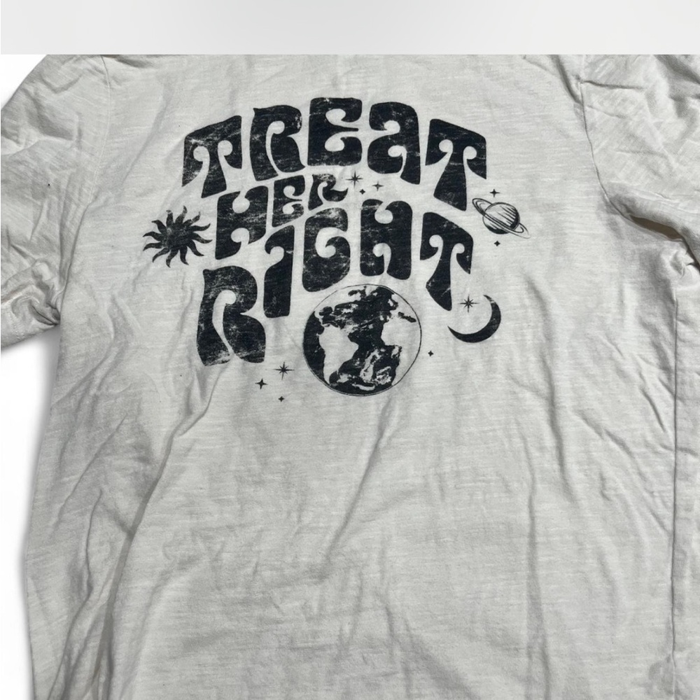 Target Cream Graphic Tee